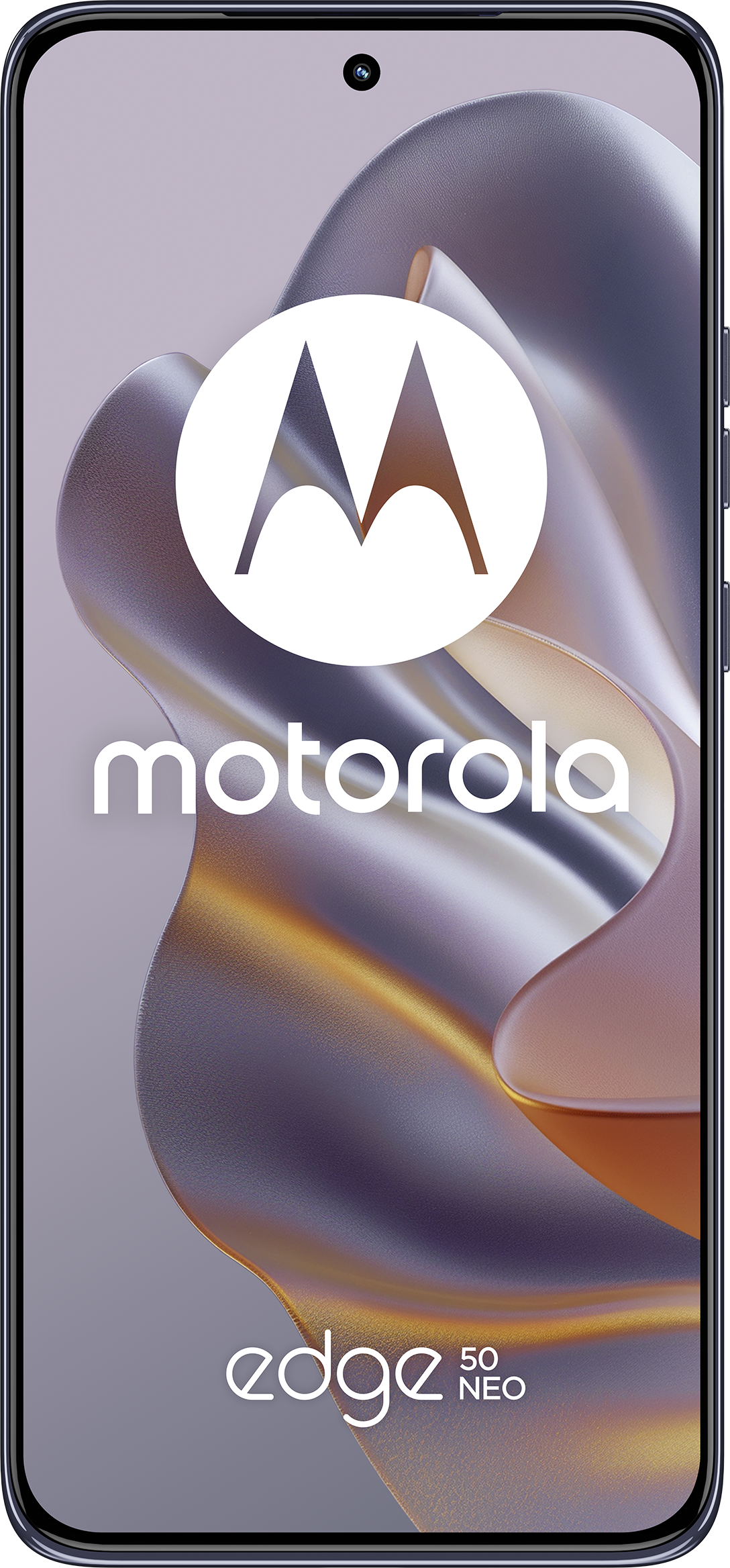 Motorola-Smartphone mit Logo auf dem Bildschirm.