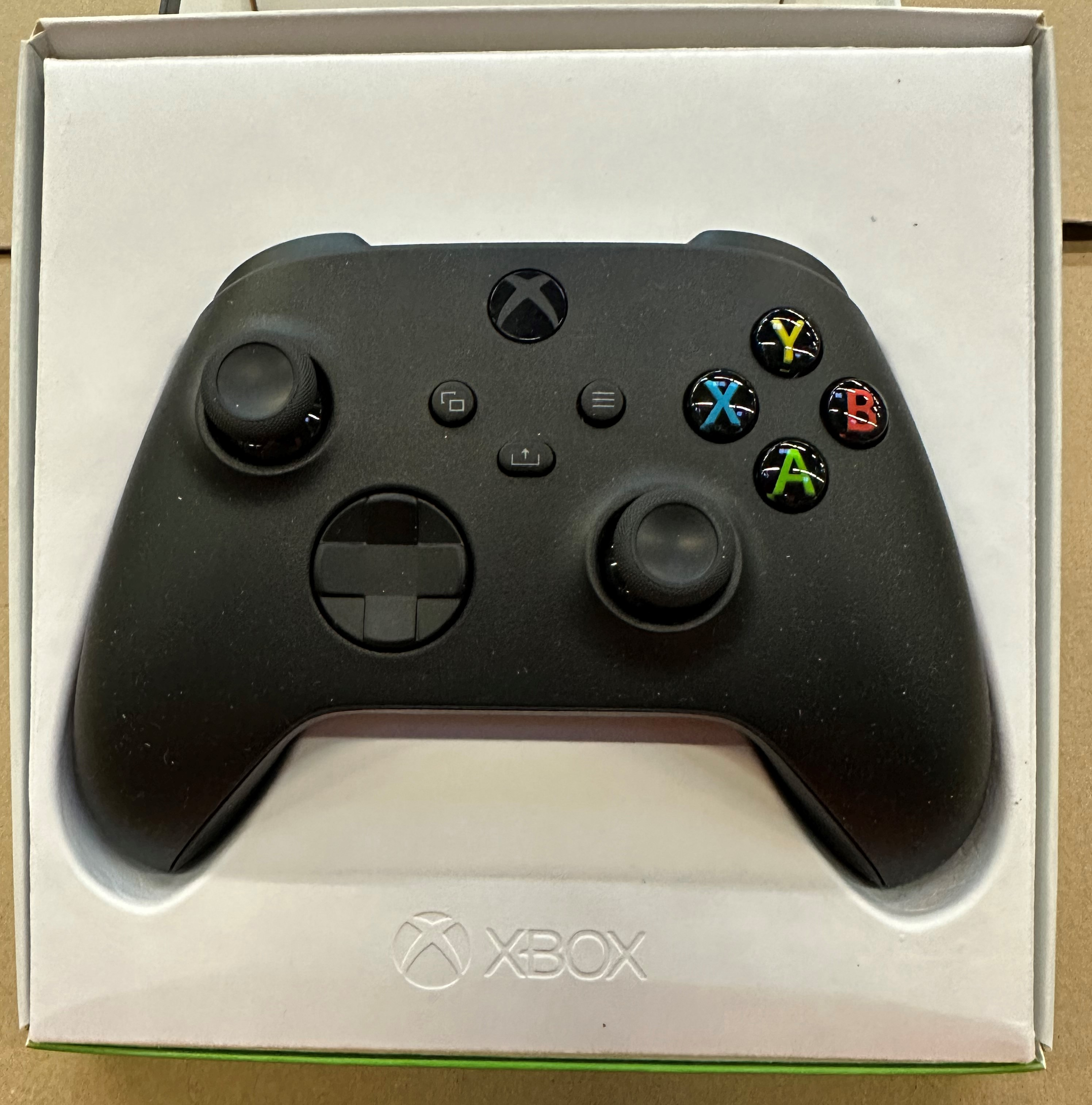 OUTLET Kontroler bezprzewodowy MICROSOFT Xbox QAT-00009 Czarny Czarny