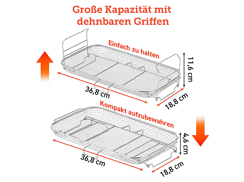 Cosori CAF-TF101S-DRREU GrillROST FÜR twin FRY — Foto 3 von 5