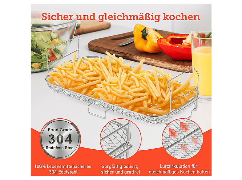 Cosori CAF-TF101S-DRREU GrillROST FÜR twin FRY — Foto 4 von 5