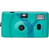 MediaMarkt YASHICA MF-1 Camera Y Film 400/24 Instantcamera Turquoise aanbieding