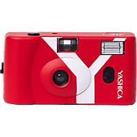 MediaMarkt YASHICA MF-1 Camera Y Film 400/24 Instantcamera Rood aanbieding