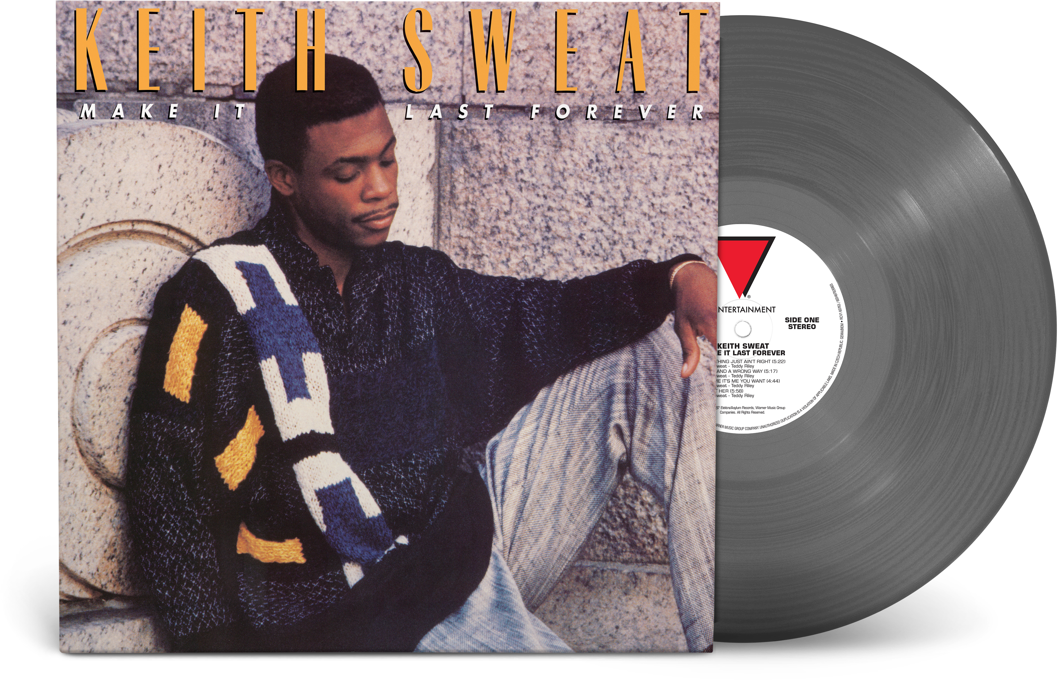 Keith Sweat - Make It Last Forever (Limited Black Ice Vinyl) (Vinyl LP (nagylemez))
