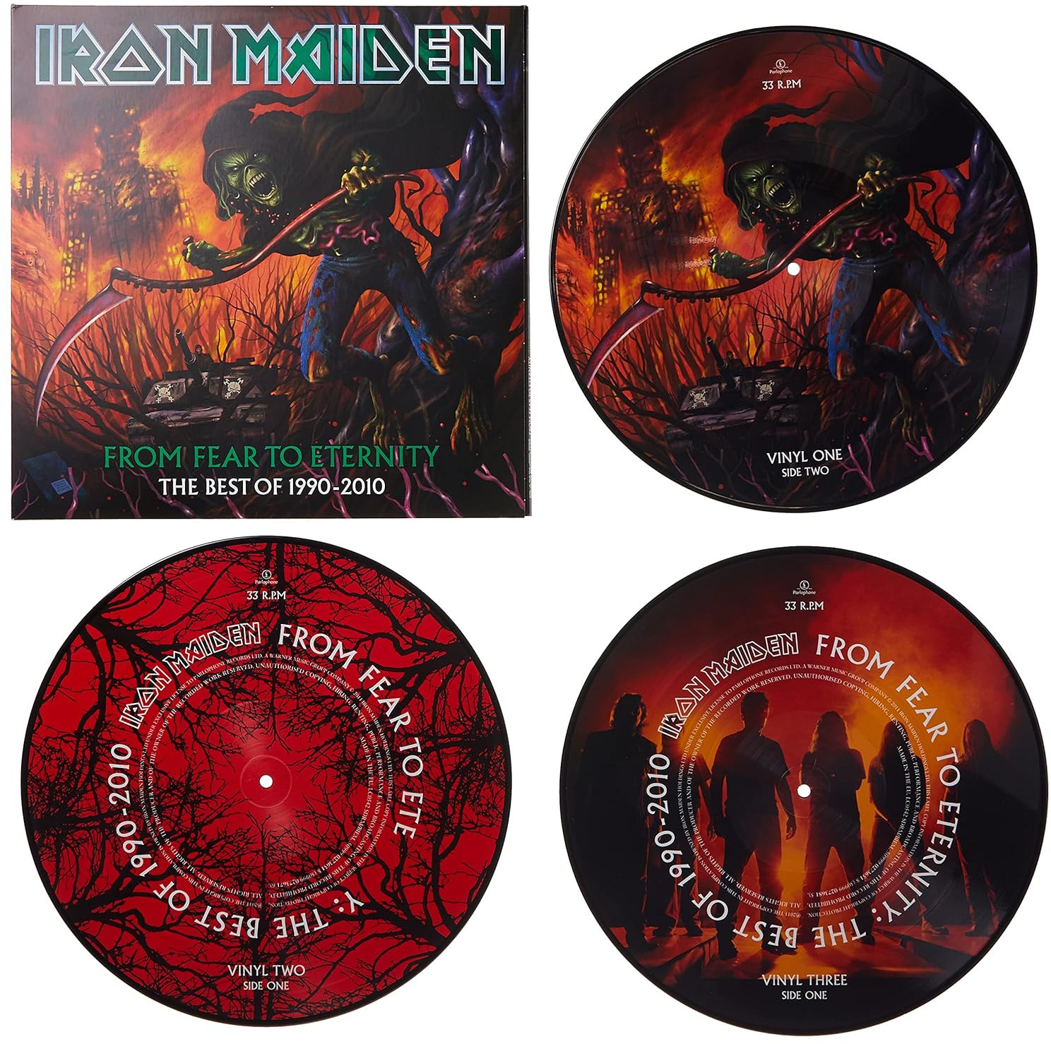 Iron Maiden - From Fear To Eternity The Best Of 1990-2010 (Limited Edition) (Vinyl LP (nagylemez))