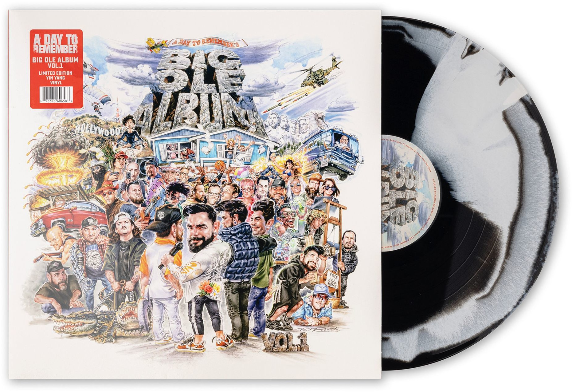 A Day To Remember - Big Ole Album Vol. 1 (Limited Yin Yang Vinyl) (Vinyl LP (nagylemez))