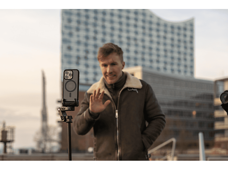 ROLLEI Easy Creator Gimbal AI Gimbal, Schwarz