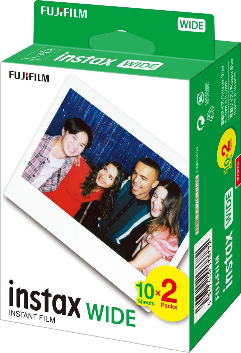 FUJIFILM Instax Wide film, 2x10 kép