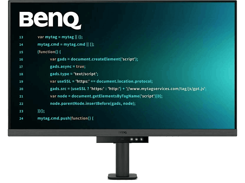 Monitor - BenQ RD320UA, 31.5" UHD 4K, 60 Hz, 5 ms, IPS, LED, HDR10, Brazo Flexible,Negro