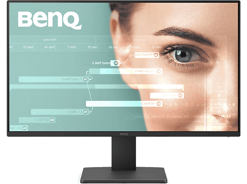 Monitor - BenQ GW2491, 23.8" Full-HD, 100 Hz, 5 ms, IPS, Eye Care, Retroiluminación LED, Negro