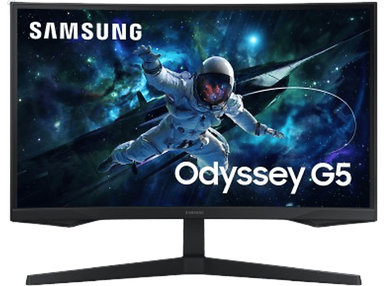 Samsung Odyssey G5 LS27CG552EUXEN, 27, WQHD, 1 ms, 165 Hz, FreeSync, Negro