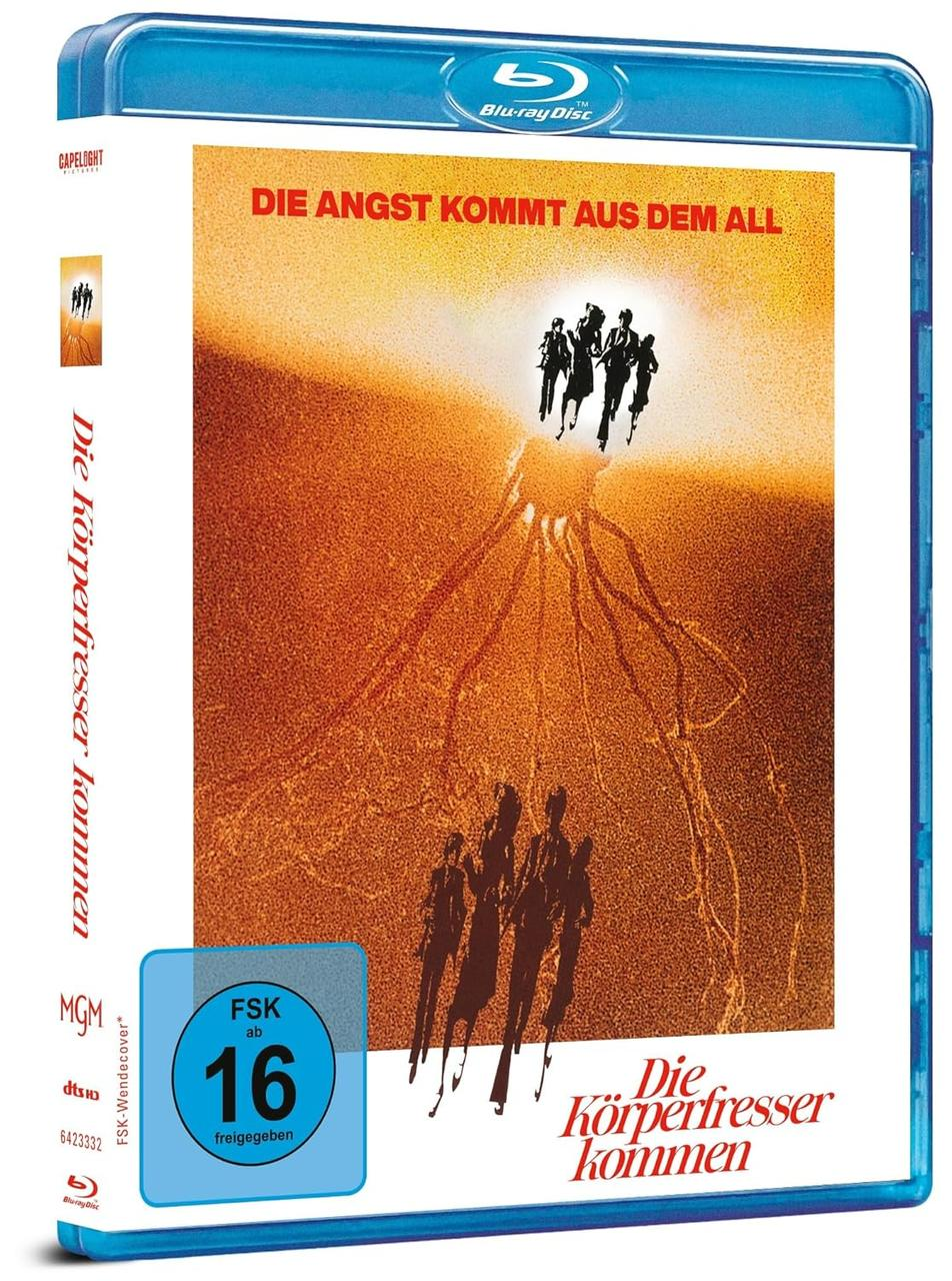 Blu-ray-Hülle mit Filmbild, Figuren und Titel auf Deutsch.