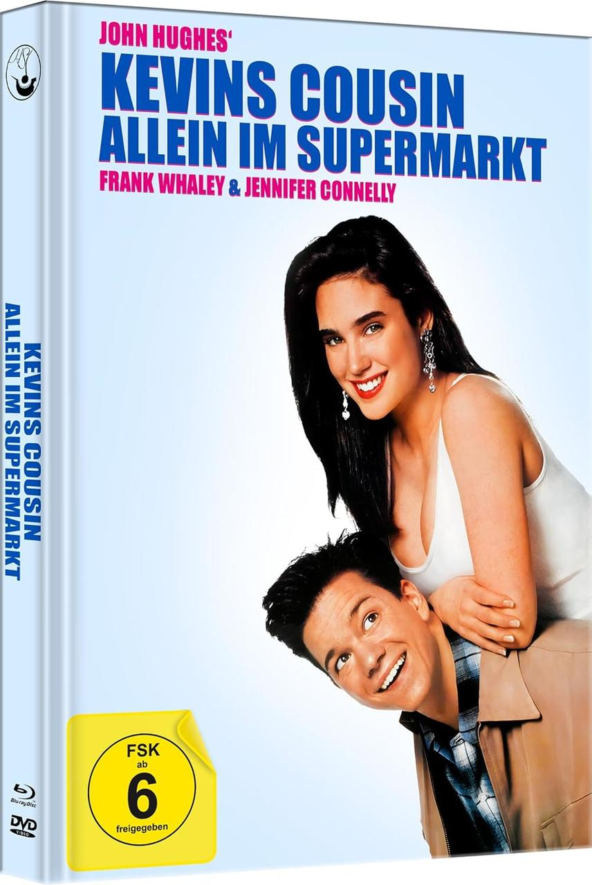 DVD-Cover des Films 'Kevin's Cousin'. Zeigt zwei Personen. Der Titel steht auf dem Cover.