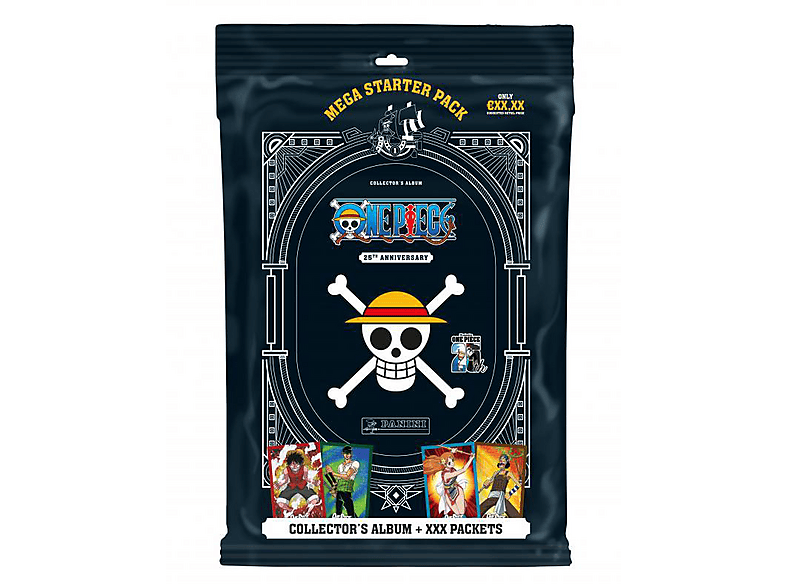 PANINI Panini Trading Cards One Piece Starter Set Sammelkarten