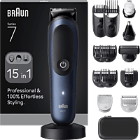 MediaMarkt BRAUN All-in-One, 15in1, AIO7580 Multigroomer Blauw aanbieding