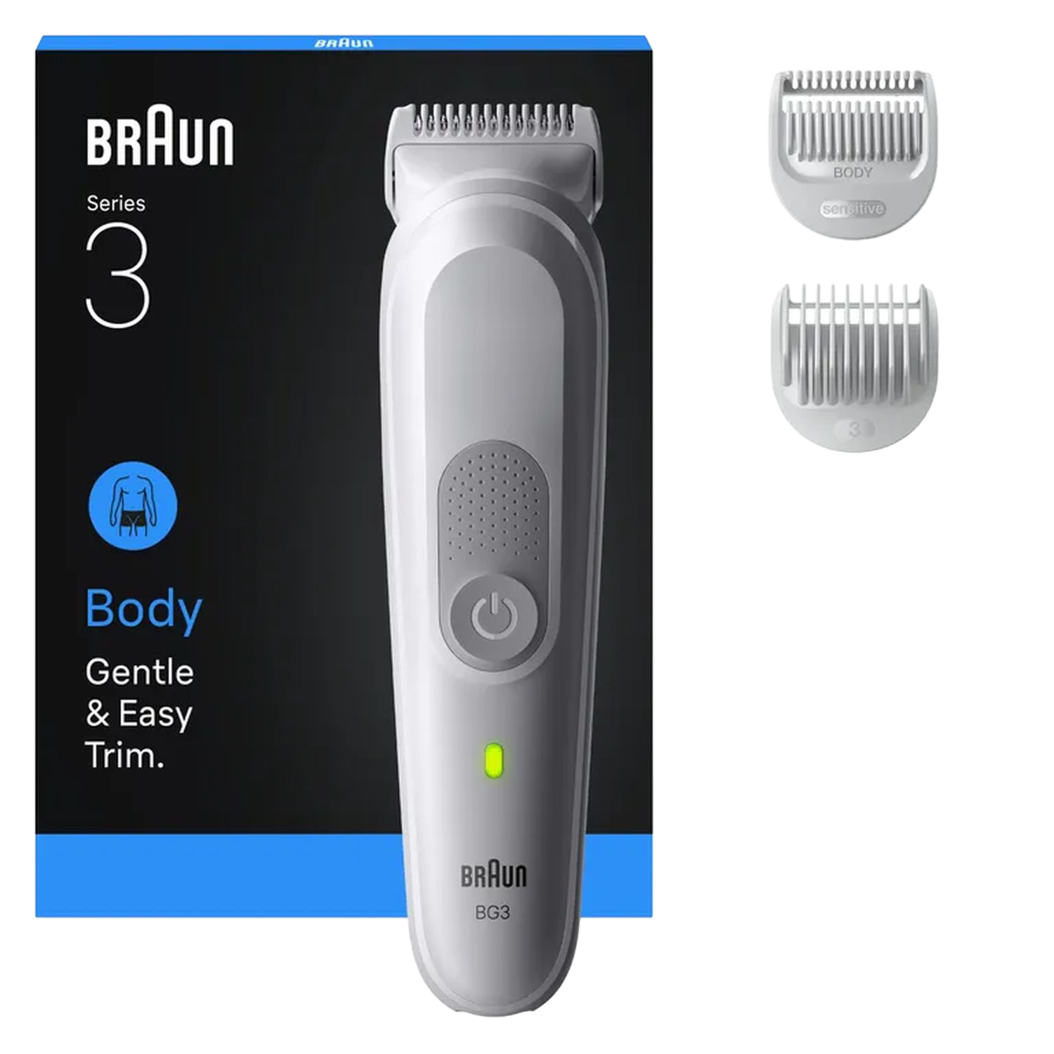 Braun Bg 3530 Bodygroomer Lichtgrijs