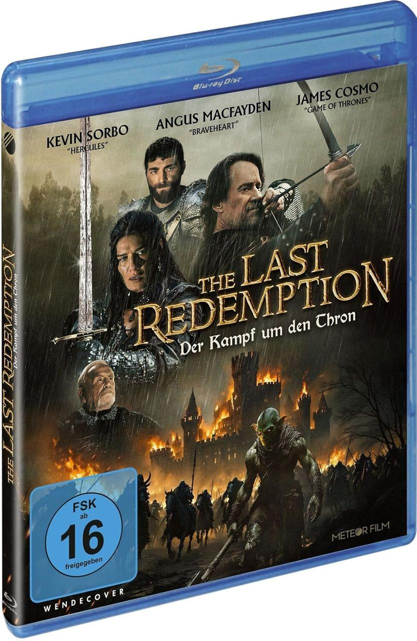 Blu-ray Disc Hülle für den Film The Last Redemption.