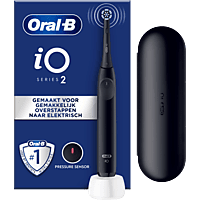 MediaMarkt ORAL-B iO2 zwart + etui Elektrische tandenborstel zwart aanbieding