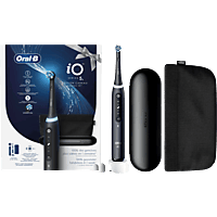 MediaMarkt ORAL-B elektrische tandenborstel iO5 zwart +etui+pouch Elektrische tandenborstel Zwart aanbieding