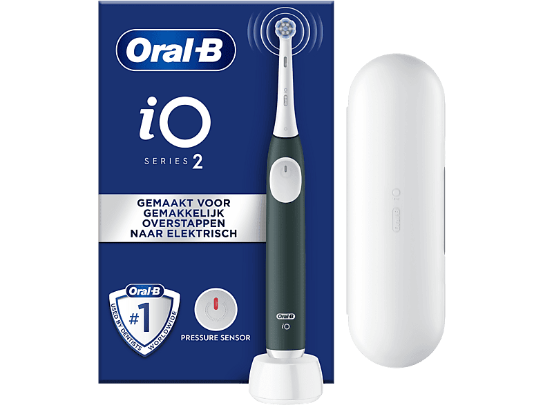 Brosse à dents électrique Oral-B iO Series 2 avec étui Vert forêt