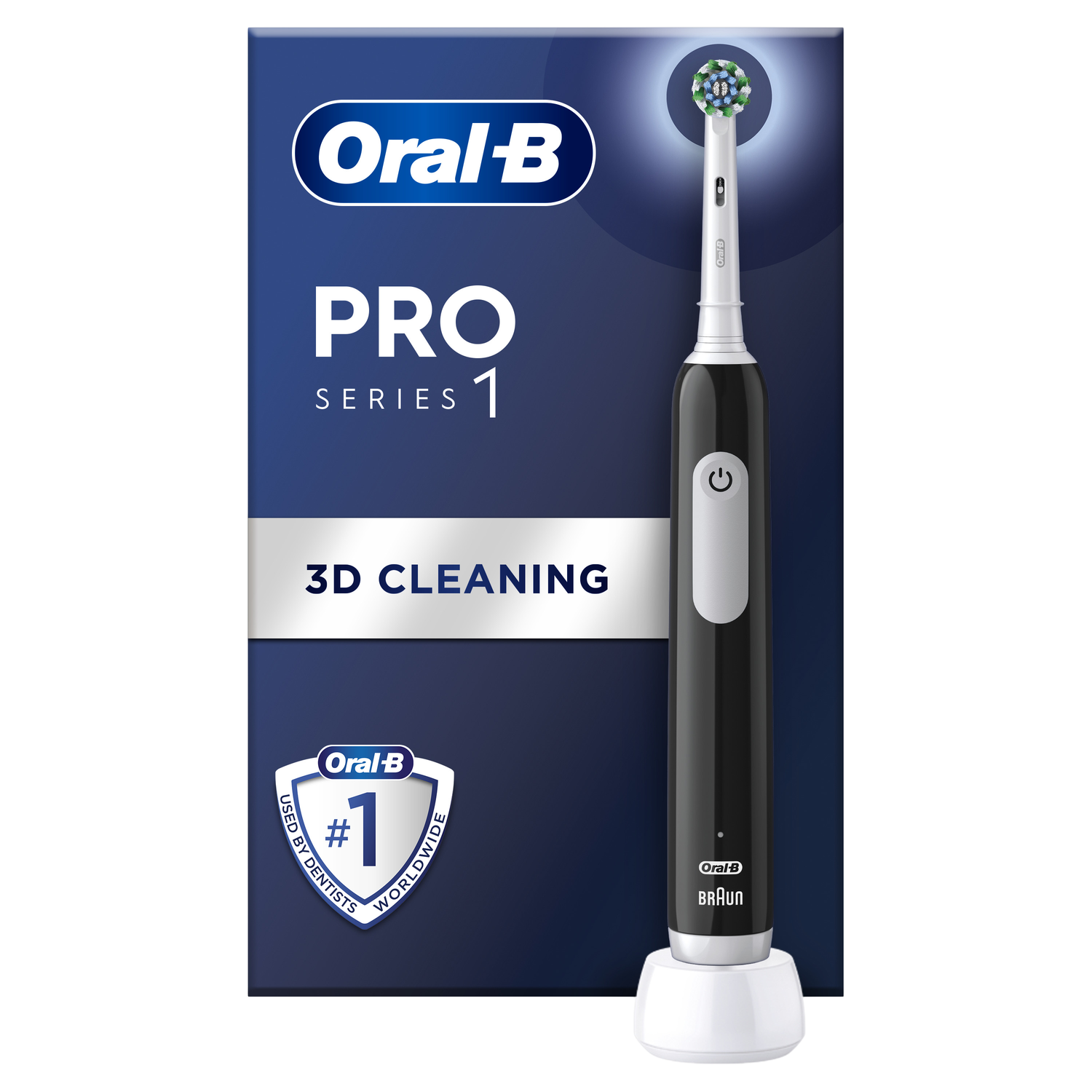 Oral-b Elektrische Tandenborstel Pro 1 Zwart Elektrische