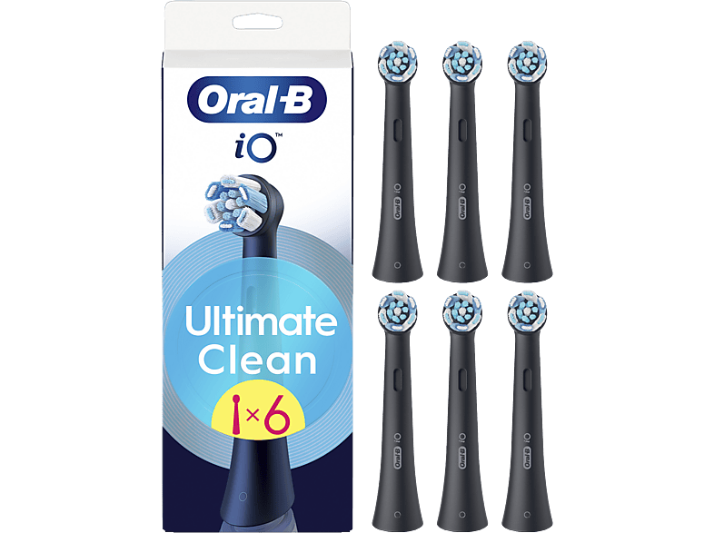Oral B Refill Io Ultimate Clean Zwart 6ct