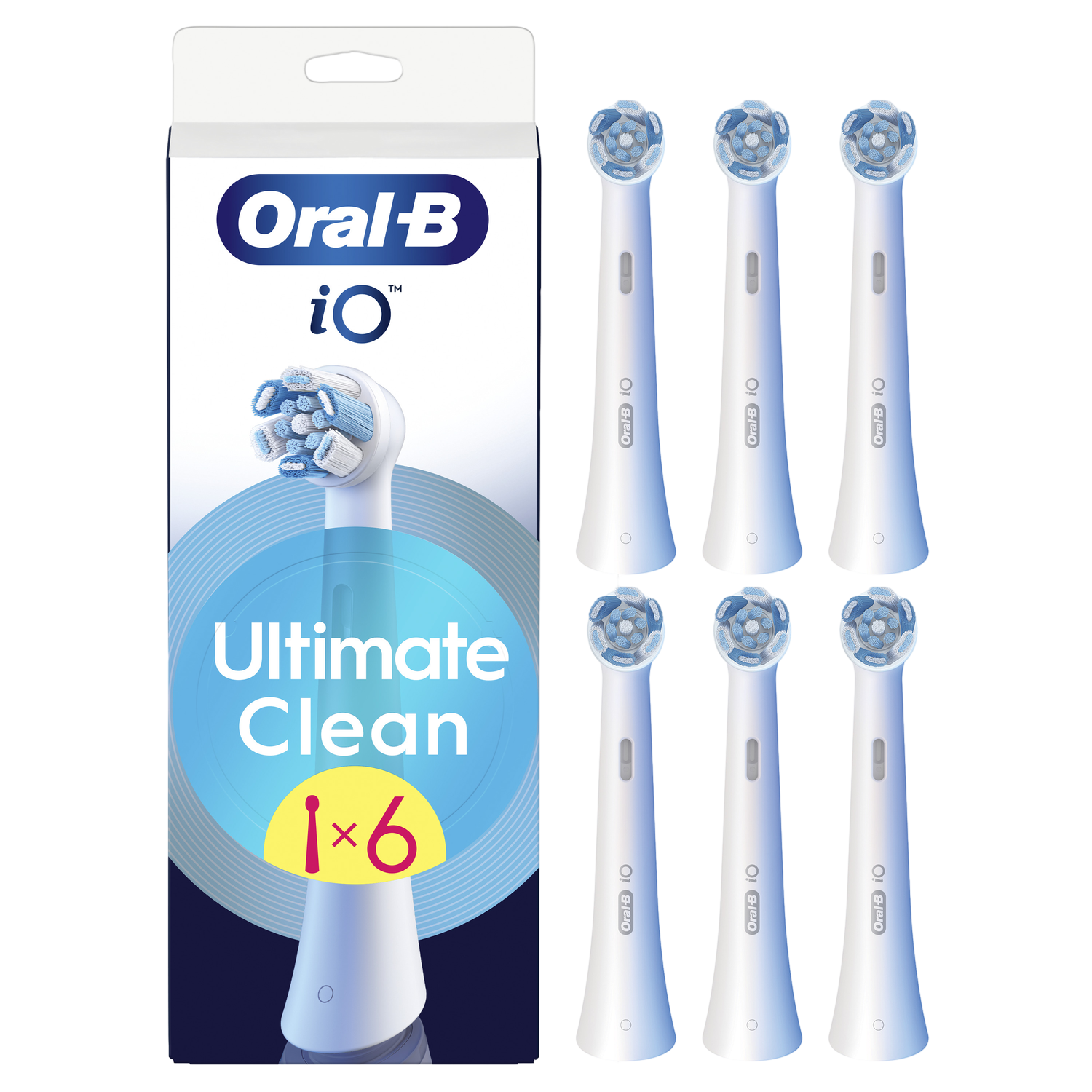 Oral-b Refill Io Ultimate Clean Wit 6ct Elektrische Tandenborstel Model Io