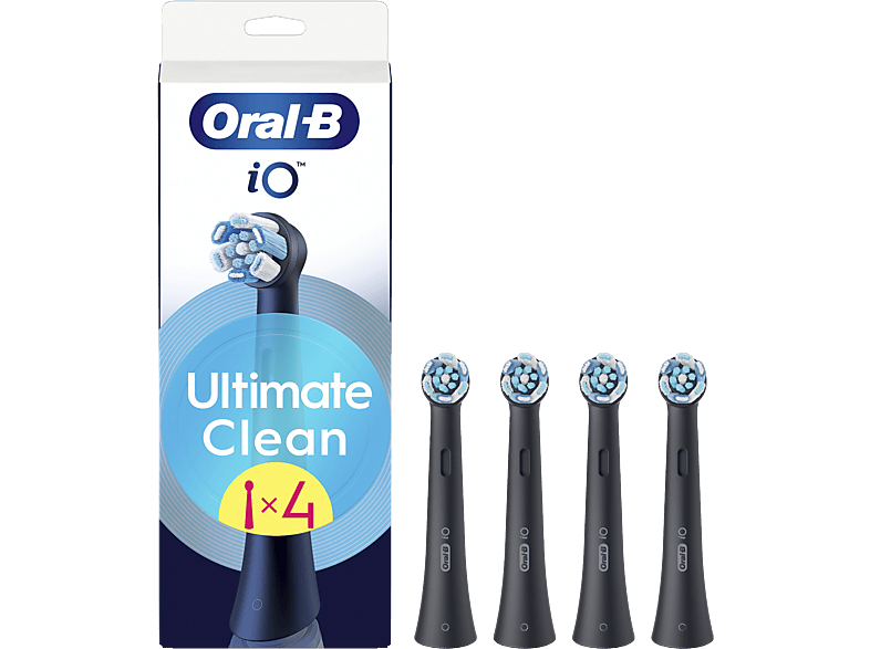 Oral B Refill Io Ultimate Clean Zwart 4ct