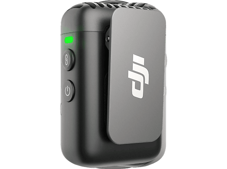 DJI Mic 2 (2 TX + 1 RX Estuche de carga), Cancelación Ruido Inteligente, Audio Omnidireccional, 6h Autonomía, 250m Alcance, Negro