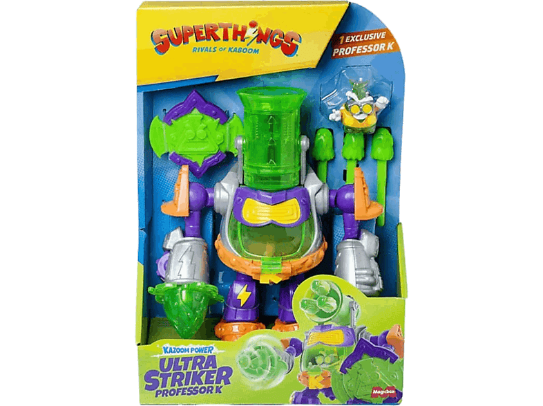 Juego - Magicbox Superthings: Kazoom Power Ultra Striker Professor K