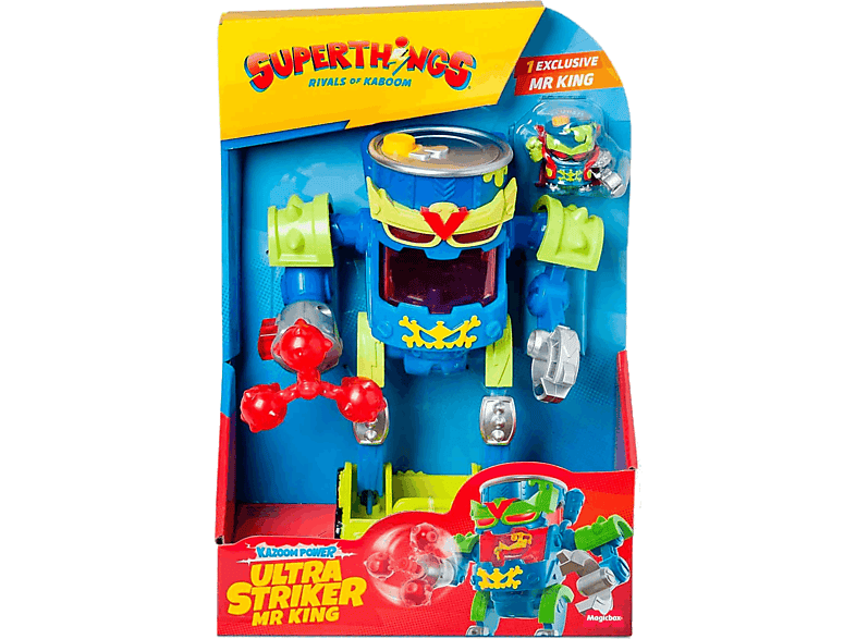 Juego - Magicbox Superthings: Kazoom Power Ultra Striker Mr. King
