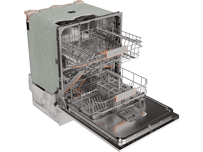 Thumbnail - GORENJE GV642C65 Geschirrspüler (vollintegrierbar, 598 mm breit, 46 dB (A), C)