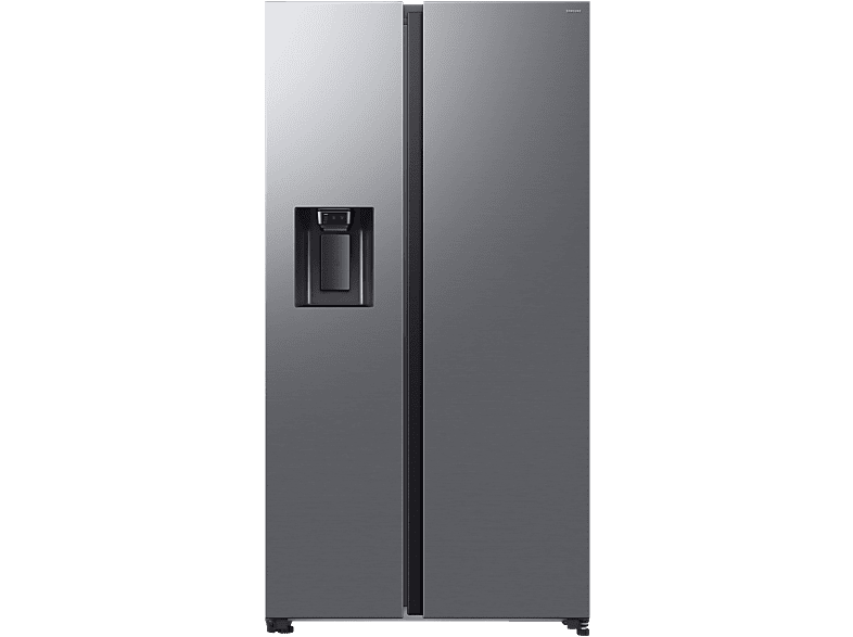 SAMSUNG RS70F66KBTEF Side-by-Side (634 l, B, 1784 mm hoch, Edelstahl Look)