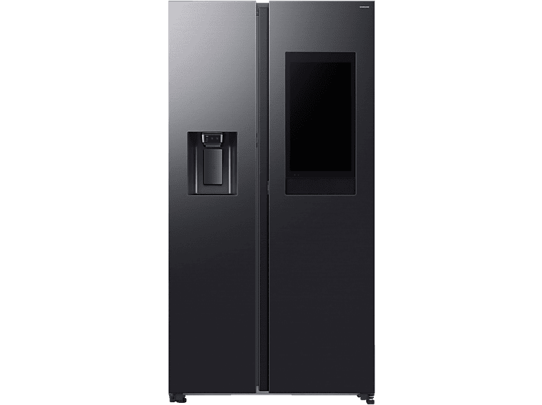 SAMSUNG RS90F66BEFEF RS97F Side-by-Side (614 l, E, 1780 mm hoch, Premium Black Steel)