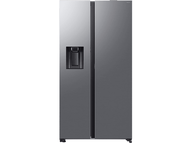 SAMSUNG RS80F67KCTEF Side-by-Side (634 l, C, 1784 mm hoch, Edelstahl Look)