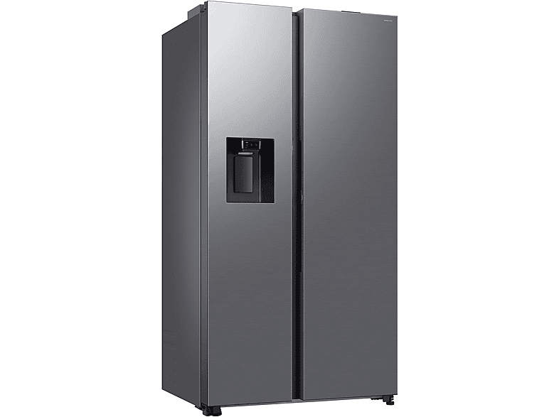 SAMSUNG RS80F67KCTEF Side-by-Side (634 l, C, 1784 mm hoch, Edelstahl Look)