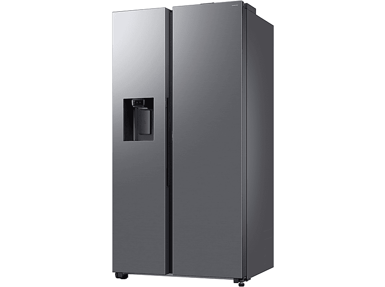 SAMSUNG RS80F67KCTEF Side-by-Side (634 l, C, 1780 mm hoch, Edelstahl Look)