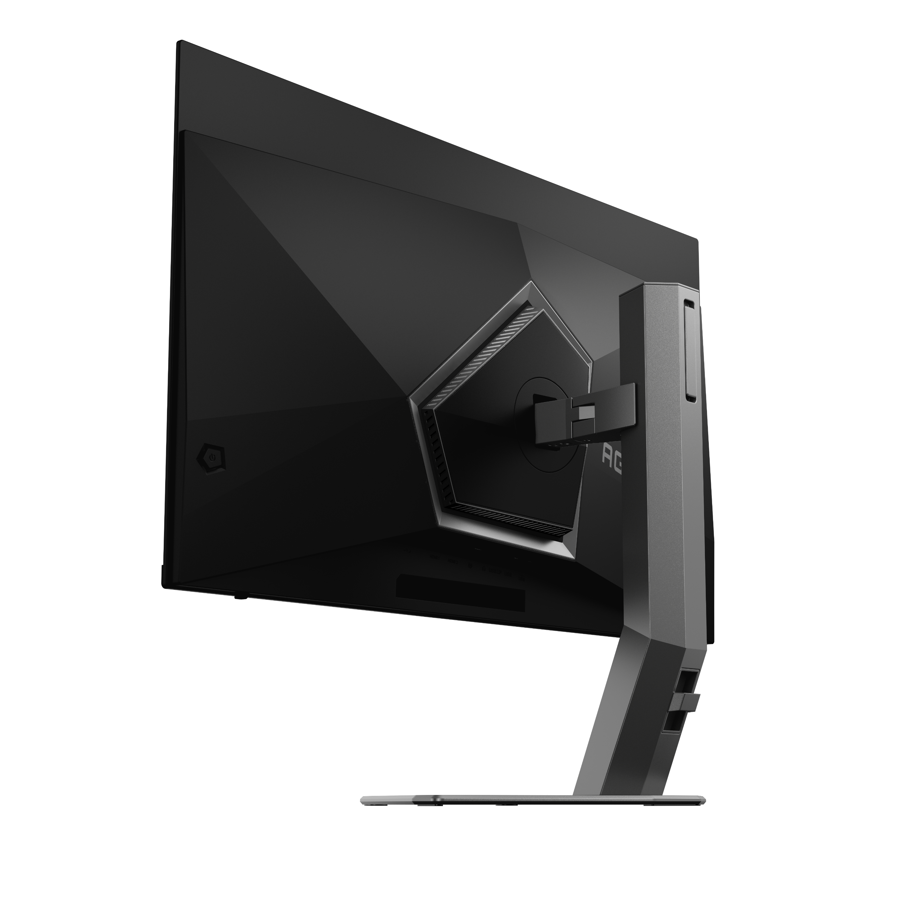 Gaming-Monitor mit einer Spielszene, die auf dem Bildschirm abgespielt wird.