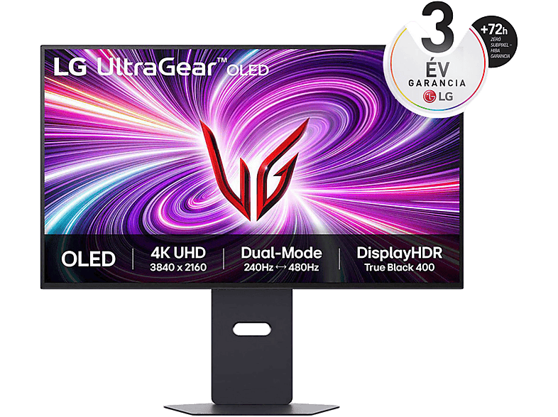 LG UltraGear 32GS95UV-B.AEU 32'' Sík 4k 240 Hz 16:9 FreeSync OLED