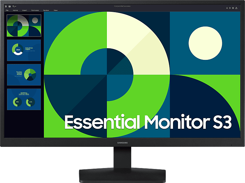 SAMSUNG LS24D310EAUXUF 24 inç 5 ms 75 Hz Essential S3 S31D Full HD Monitör