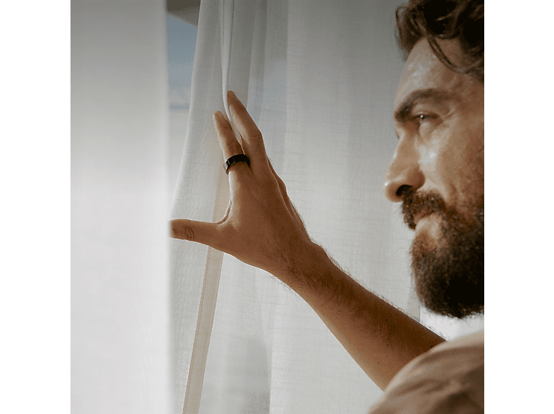 Thumbnail - OURA Ring 4, Größe 8, Black, Smart