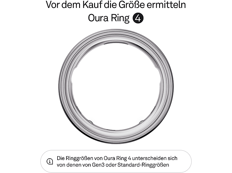 Thumbnail - OURA Ring 4, Größe 10, Silver, Smart
