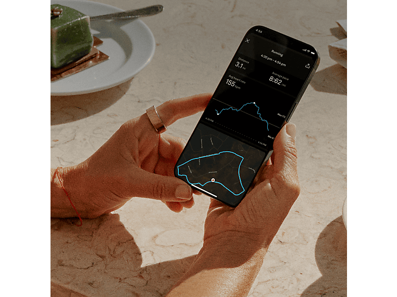 OURA Ring 4, Größe 9, Rose Gold, Smart