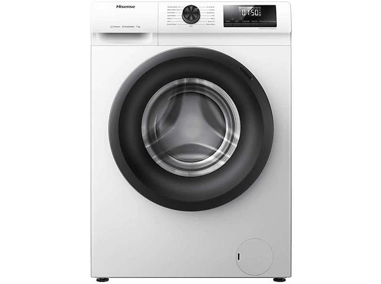Hisense Wfqp701219Vm Lavatrice, Caricamento frontale, 7 kg, 45 cm, Classe A