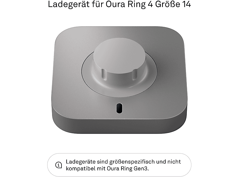 Thumbnail - OURA Ring 4 Ladedock und USB Kabel (Größe 14)