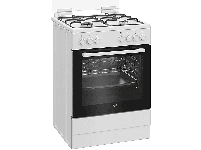 Beko Cucina Fbe62011Wc, Piano cottura a gas, zone 4, classe A