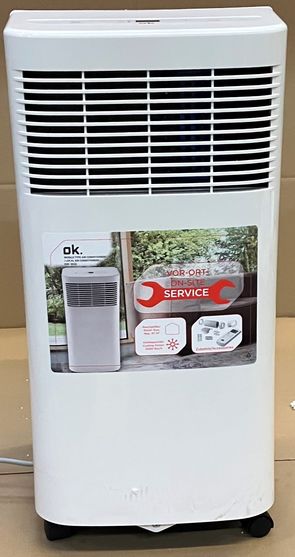 OUTLET Klimatyzator przenośny OK. OAC 5022 Biały