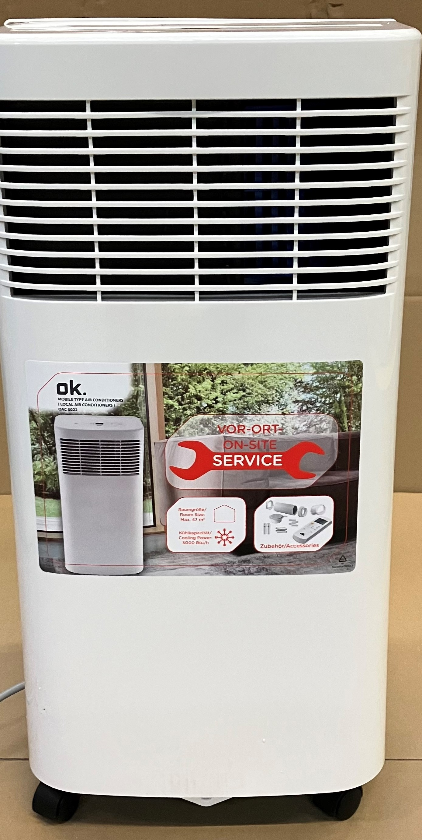 OUTLET Klimatyzator przenośny OK. OAC 5022 Biały
