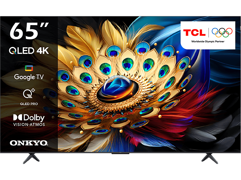 TCL 65C655PROGTV 65 inç 164 Ekran Dahili Uydu Alıcılı 4K UHD QLED