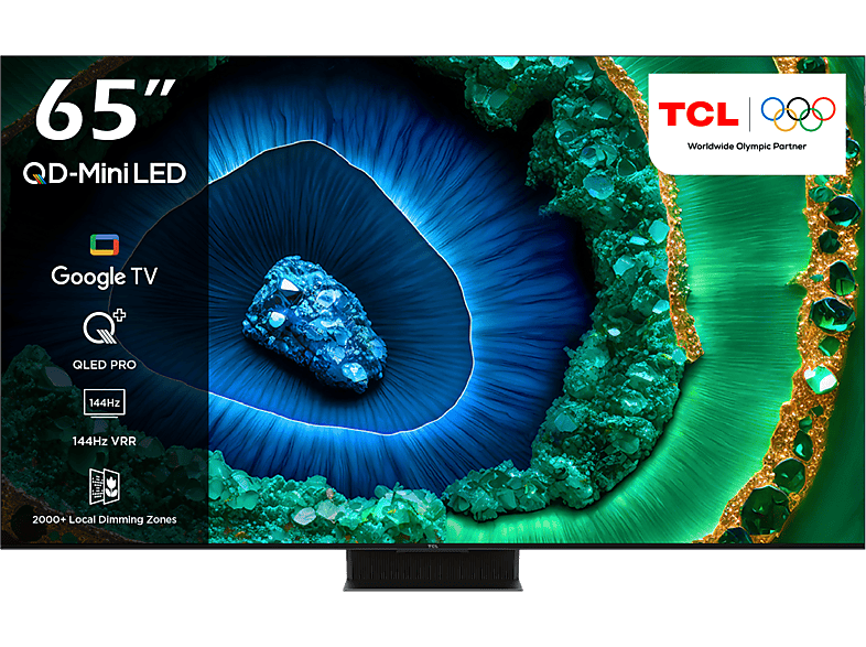 TCL 65C855 65 inç 164 Ekran Uydu Alıcılı Smart 4K Premium QD-Mini LED TV