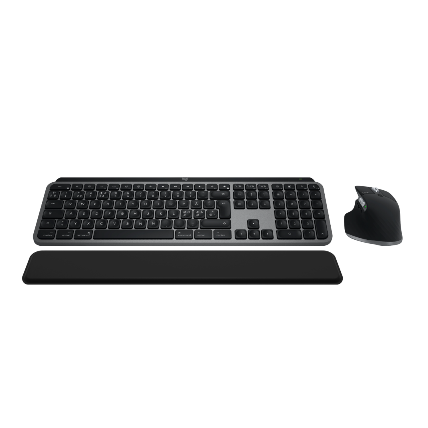 Logitech Mx Keys S Combo Voor Mac Draadloos Toetsenbord En Muisset Zwart afbeelding